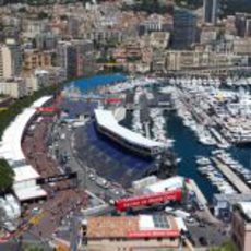 Plano general del Gran Premio de Mónaco