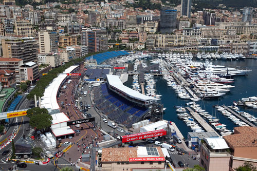 Plano general del Gran Premio de Mónaco