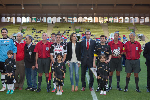 Los Casiraghi Grimaldi en el evento