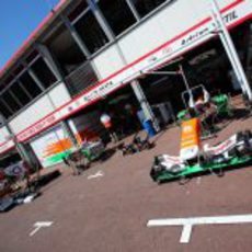 El trabajo en Force India ya empieza