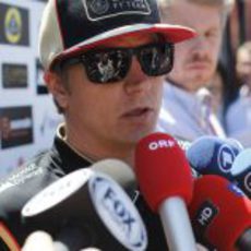 Kimi Räikkönen llega a Mónaco