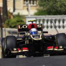 Romain Grosjean se perdió gran parte de los Libres 2 del GP de Mónaco