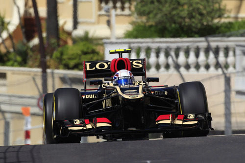 Romain Grosjean se perdió gran parte de los Libres 2 del GP de Mónaco