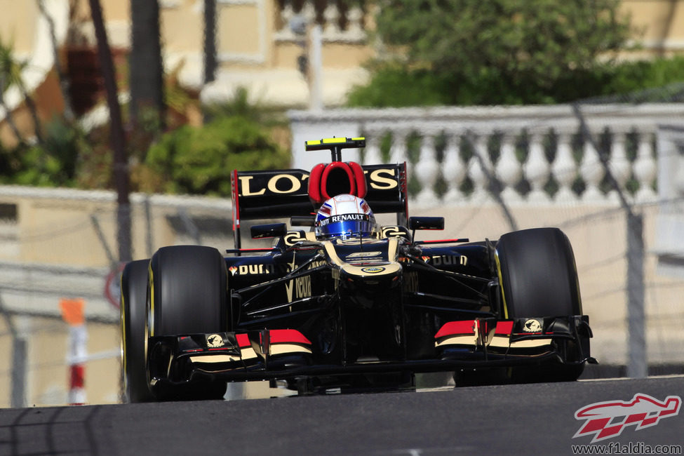 Romain Grosjean se perdió gran parte de los Libres 2 del GP de Mónaco