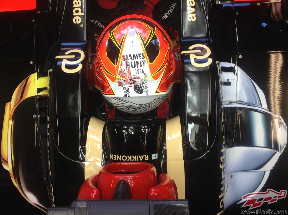 Decoración especial en el Lotus E21