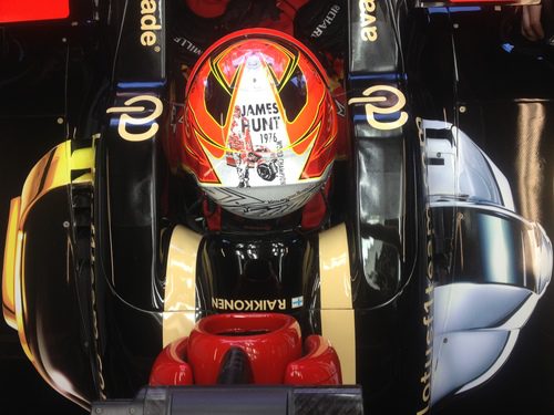 Decoración especial en el Lotus E21