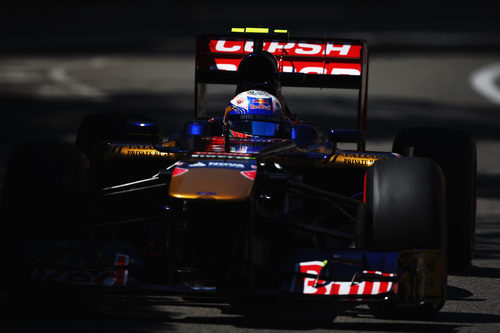 Daniel Ricciardo rueda con los superblandos