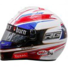 Diseño patriótico para Romain Grosjean