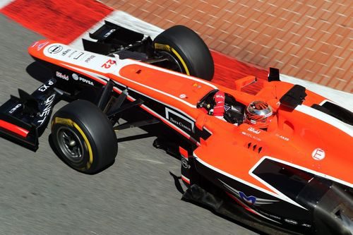 Jules Bianchi rueda para Marussia