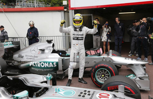 Nico Rosberg, el más rápido en Mónaco