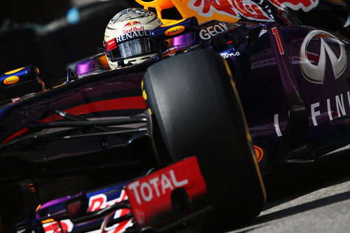 Sebastian Vettel exprime su RB8