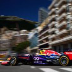 Sebastian Vettel tras la salida del túnel