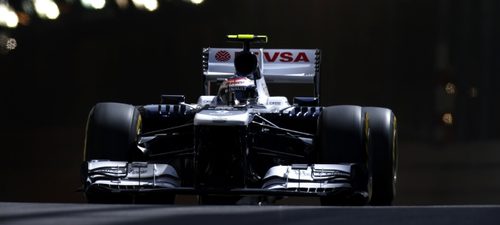 Valtteri Bottas sale del túnel de Mónaco