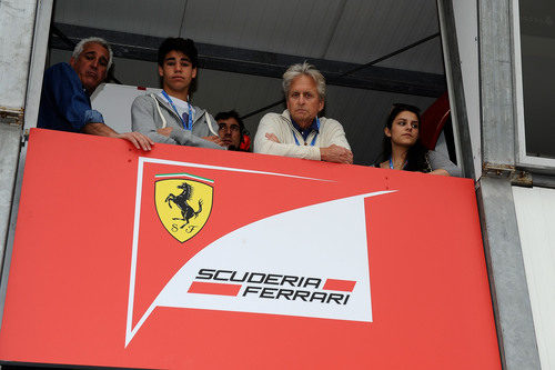 Michael Douglas, invitado de Ferrari en Mónaco