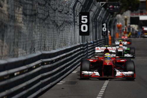 Felipe Massa no pudo disputar la clasificación en Mónaco