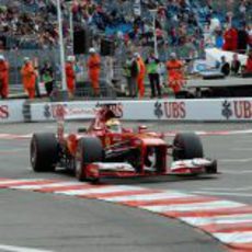 Fernando Alonso saldrá sexto en Mónaco