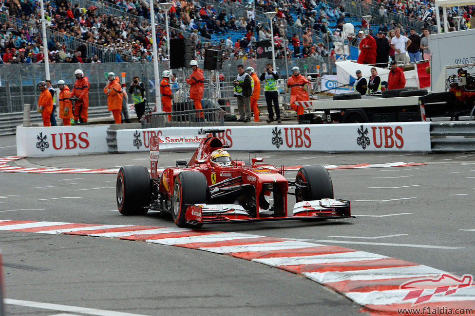 Fernando Alonso saldrá sexto en Mónaco