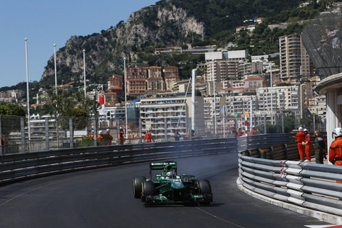 Charles Pic rueda con el blando en los Libres 3