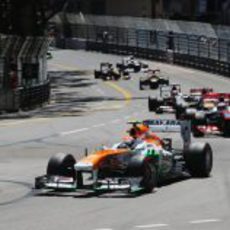 Adrian Sutil logró su mejor resultado en Mónaco