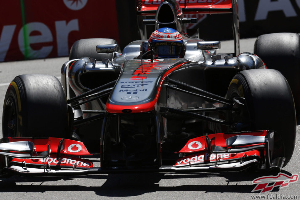 Jenson Button fue sólido en Mónaco