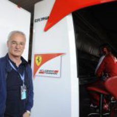 Claudio Ranieri en el Gran Premio de Mónaco