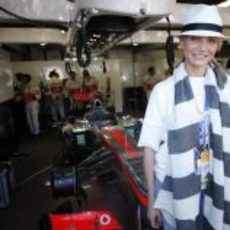 Cameron Diaz, invitada de McLaren en la Fórmula 1