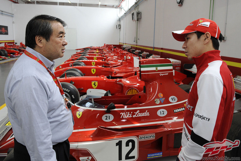 Impresionado con la sede de Maranello