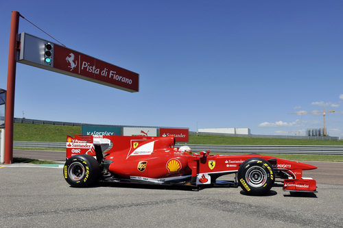 Listo para rodar en el circuito de Fiorano