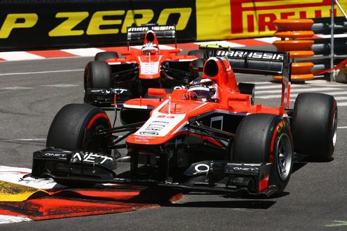 Los dos Marussia, a la caza en Mónaco