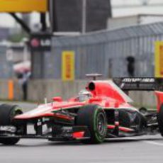 Jules Bianchi no terminó los Libres 1 en Canadá