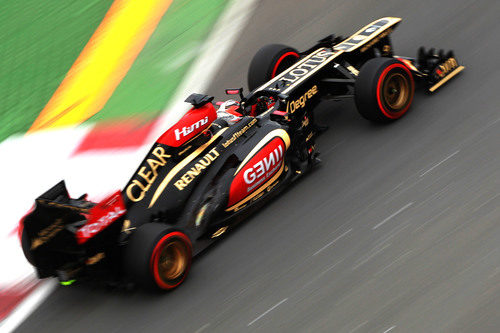 Kimi Räikkönen rueda en el Gilles-Villeneuve