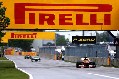 Pirelli, presente en los carteles del Gilles-Villeneuve