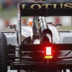 Parte trasera del Lotus E21