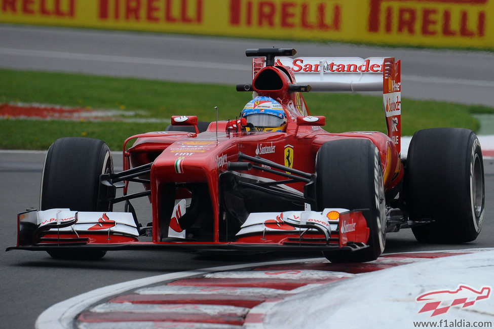 Fernando Alonso saldrá sexto en Canadá