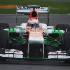 Paul di Resta cayó en la Q1 de Canadá