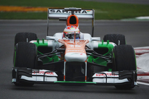 Paul di Resta cayó en la Q1 de Canadá