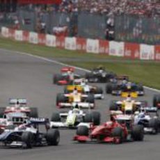 La salida de Silverstone