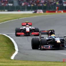 Buemi pelea con Kovalainen