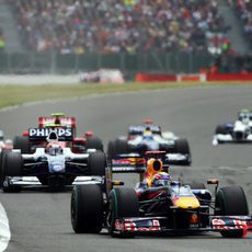 Webber intenta acabar en el podio