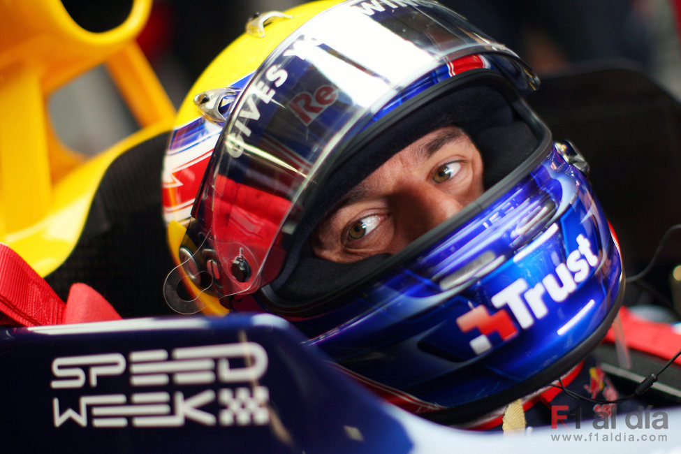 Webber en su Red Bull