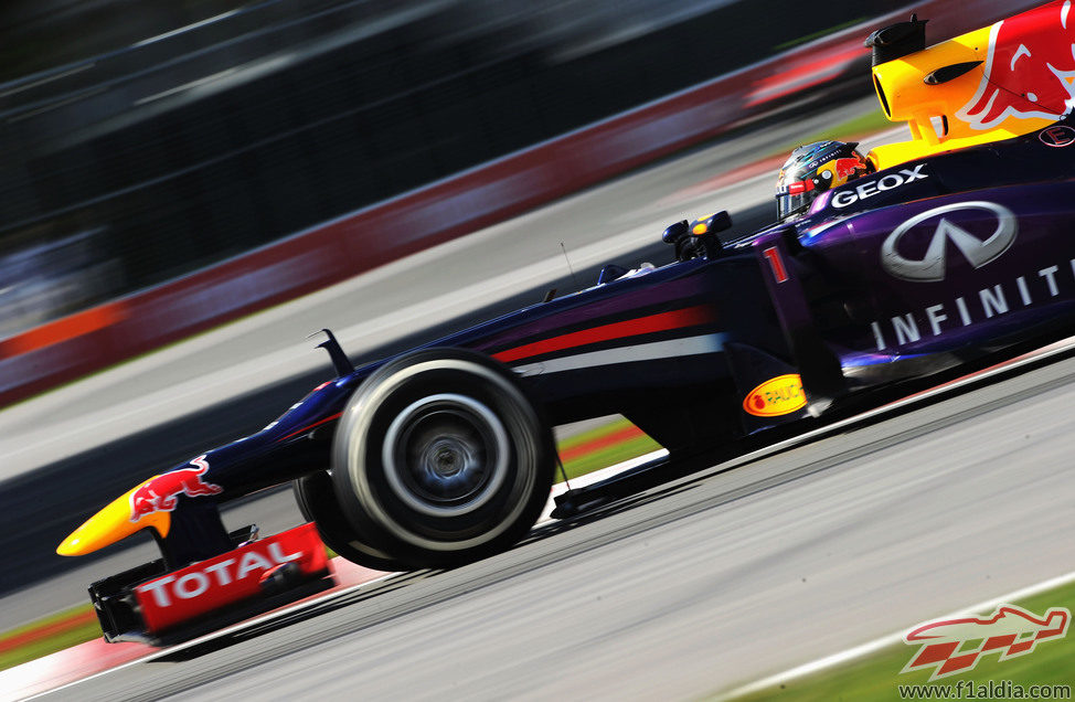 Sebastian Vettel avanza implacable en Montreal