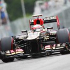 Romain Grosjean no pudo puntuar en Canadá