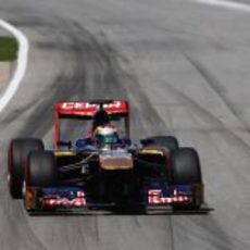 Jean-Eric Vergne utiliza el superblando en carrera