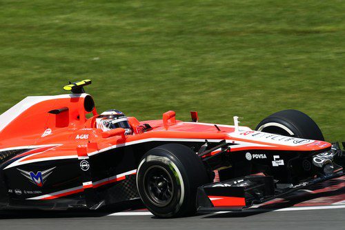 Max Chilton rueda en Montreal