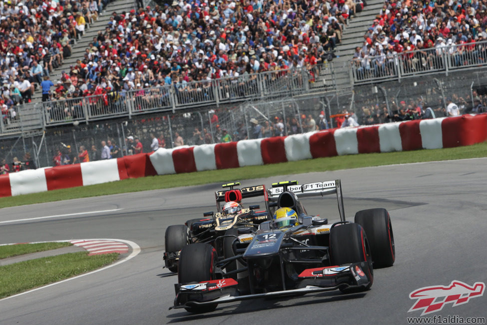 Esteban Gutiérrez acelera para escapar del Lotus