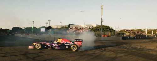 Espectáculo Red Bull en el Top Gear Festival