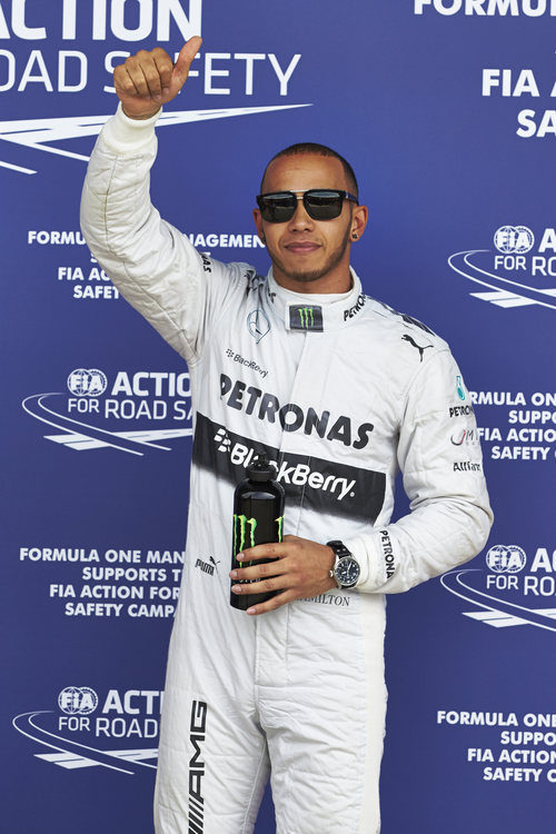 Lewis Hamilton fue el más rápido el sábado en Gran Bretaña