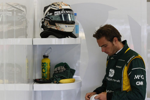 Giedo van der Garde se prepara para meterse en su CT03