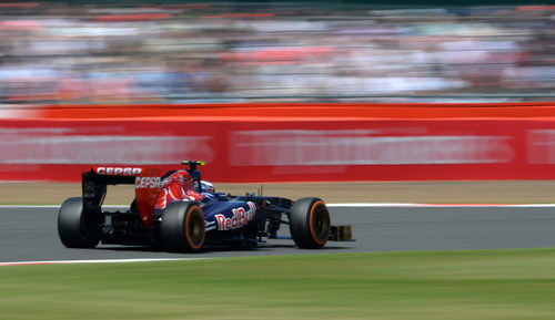 Daniel Ricciardo rueda con los duros