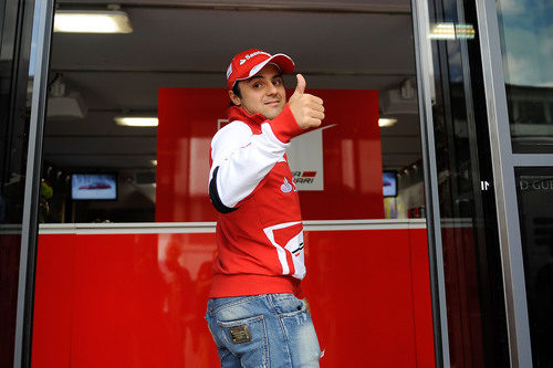 El 'ok' de Felipe Massa